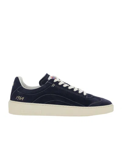Dsquared2 Lace-up Low-top Sneakers In Blue