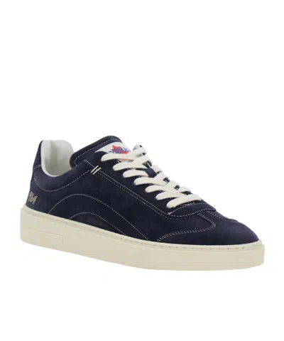 Dsquared2 Lace-up Low-top Sneakers In Blue