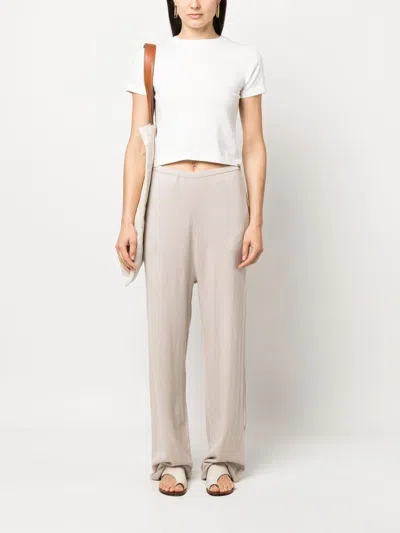 Extreme Cashmere Birkenstock Boston Suede Slippers In Black