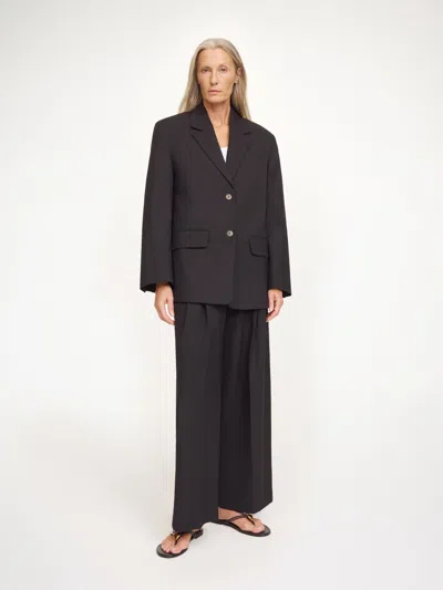 By Malene Birger Liva Single-breasted Blazer In Black