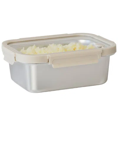 Genicook The Stainless Steel Vanilla 61oz Container In Neutral