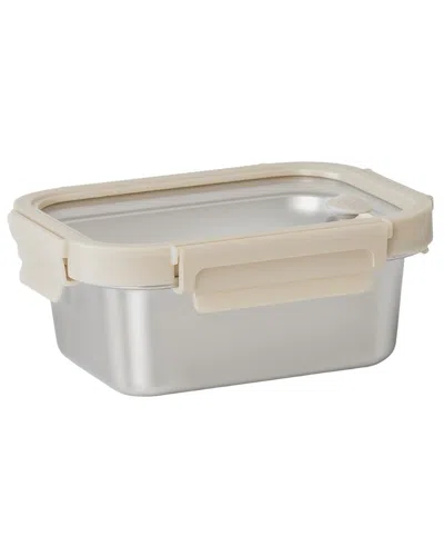 Genicook The Stainless Steel Vanilla 27oz Container In Neutral