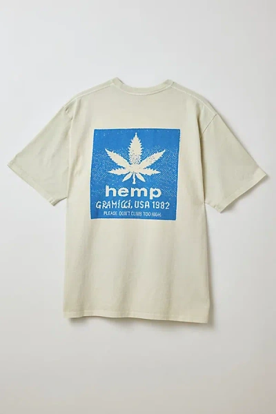 Gramicci Hemp Graphic Tee In Neutral, Men's At Urban Outfitters In Neutral