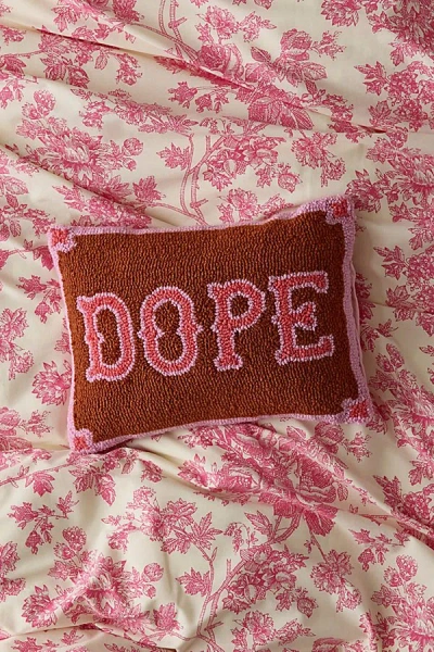 Furbish Hooked Throw Pillow By  In Dope At Urban Outfitters In Multi
