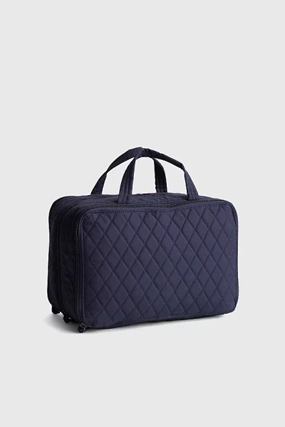 Vera Bradley Quilted Cotton Ultimate Travel Case In Peacoat, Women's At Urban Outfitters In Blue