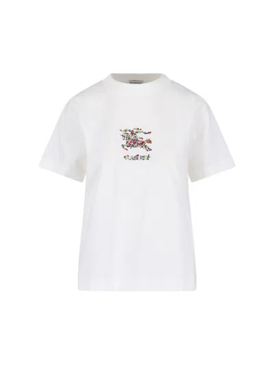Burberry Edk T-shirt In White