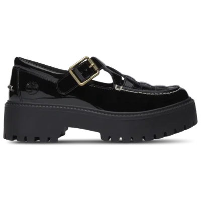 Timberland Womens  Stone Street Platform Buckle Shoe In Animal Print