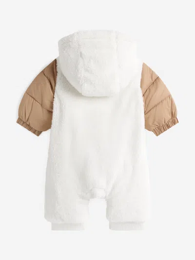 Tommy Hilfiger Baby Teddy Combi Snowsuit In White