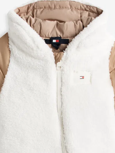 Tommy Hilfiger Baby Teddy Combi Snowsuit In White