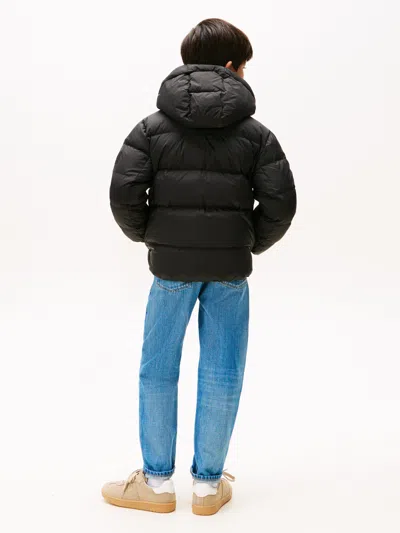 Tommy Hilfiger Boys Essential Down Puffer Jacket In Black