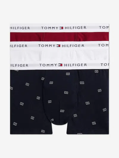 Tommy Hilfiger Boys 3 Pack Boxer Shorts Set In Multi