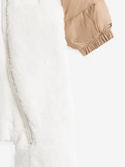 Tommy Hilfiger Baby Teddy Combi Snowsuit In White