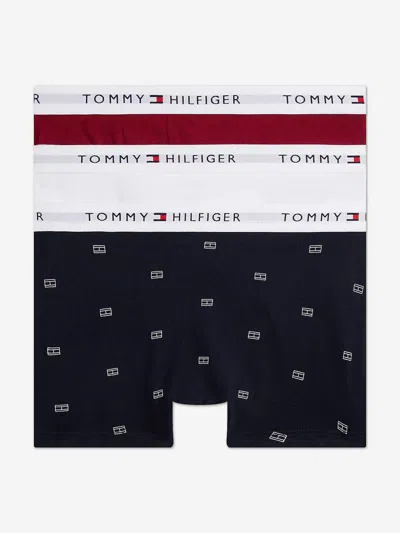 Tommy Hilfiger Boys 3 Pack Boxer Shorts Set In Multi