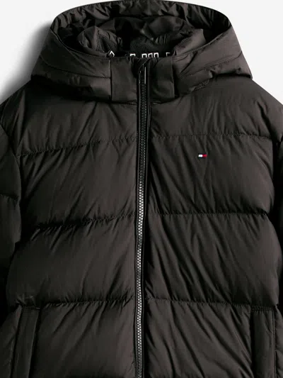 Tommy Hilfiger Boys Essential Down Puffer Jacket In Black