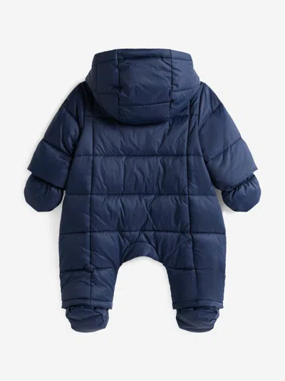 Tommy Hilfiger Baby Boys Puffer Snowsuit In Black