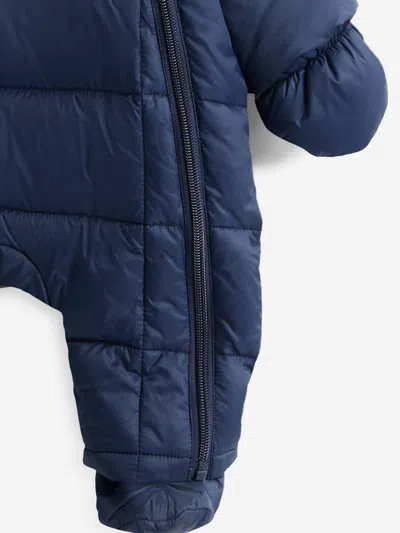 Tommy Hilfiger Baby Boys Puffer Snowsuit In Black