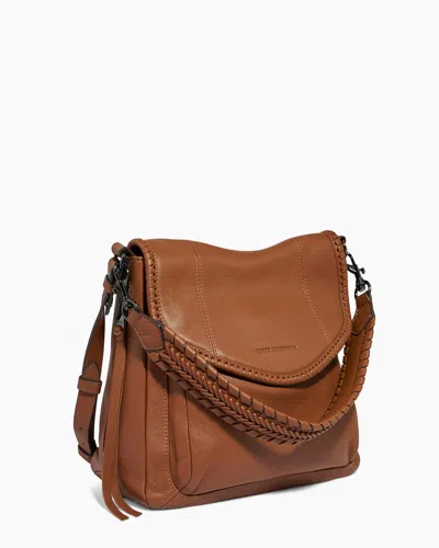 Aimee Kestenberg All For Love Convertible Leather Shoulder Bag In Brown