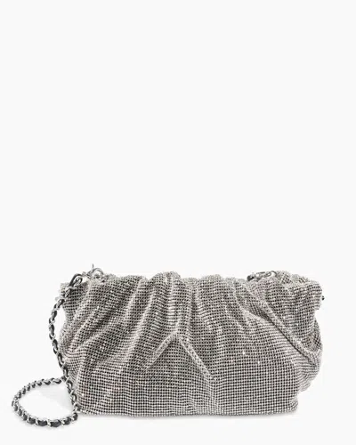 Aimee Kestenberg So Extra Novelty Convertible Clutch In Silver