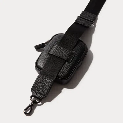 Bandolier Bodie Crossbody Strap Only With Mini Zip Pouch - Black/pewter