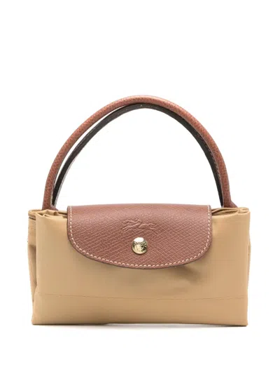Longchamp Fawn Pliage Original Small Tote In Brown