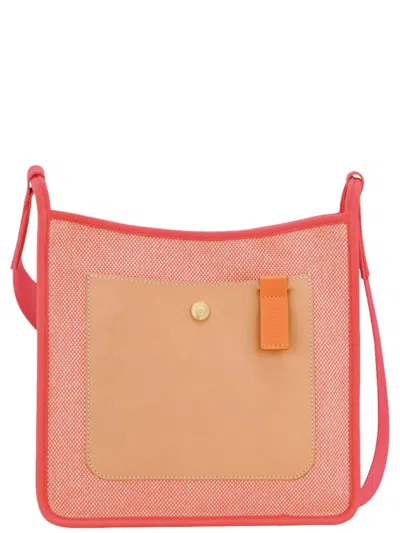 Longchamp Red Le Foulonne Crossbody Bag In Blue