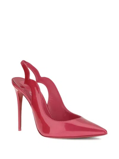 Christian Louboutin Fuchsia Slingback Stiletto With Heel In Multi