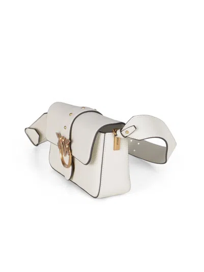 Pinko "love One Mini" Bag In Sand