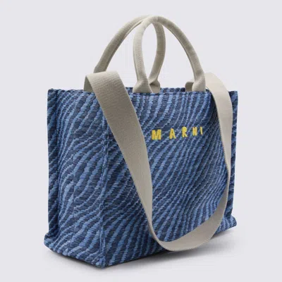 Marni Borse... Vivid Blue In Pattern