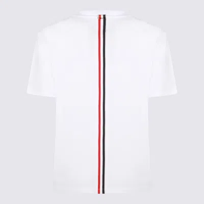 Thom Browne T-shirt E Polo Bianco In White