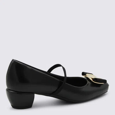 Ferragamo Lace Up High Heel Round Toe Bow In Multi