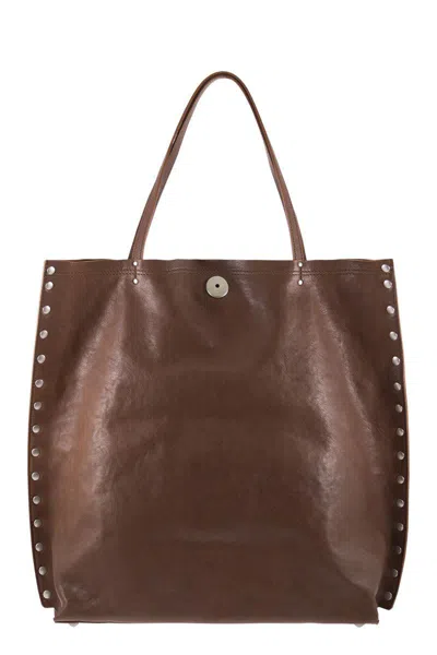 Zanellato A' Spasso - Leather Handbag M In Pattern