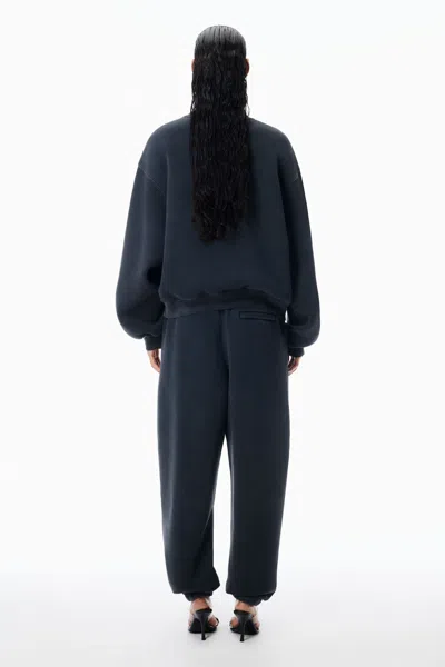 Alexander Wang Alexanderwang. T Crewneck Sweatshirt In Black