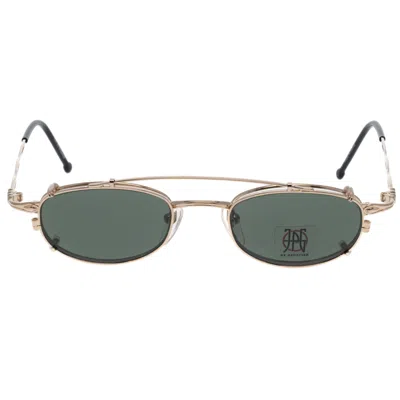 Jean Paul Gaultier 57 0005 1 (green Clip-on) In Gold