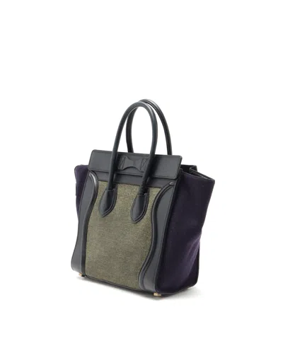 Celine Céline Luggage Micro Bag In Multi