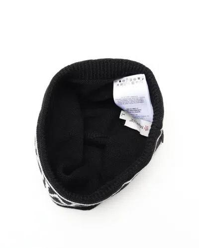 Moncler Wool Beanie In Animal Print