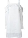 PROENZA SCHOULER PROENZA SCHOULER OFF-SHOULDER DRESS - WHITE,R171374SC02811765025