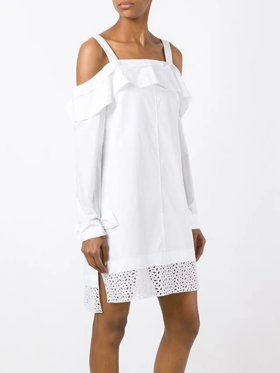 Shop Proenza Schouler Off-shoulder Dress - White
