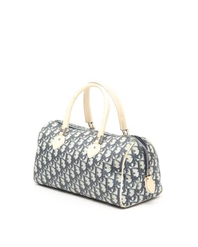 Dior Christian  Trotter Boston Bag In Multi