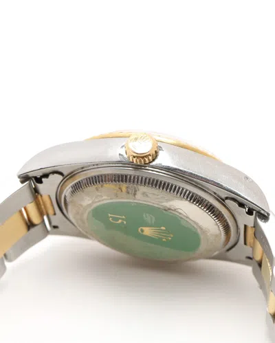 Rolex Datejust 36mm Ref 15223 2000 Watch In Burgundy