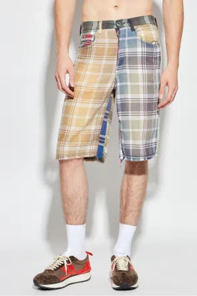 Gallery Dept. Check Shorts In Multi
