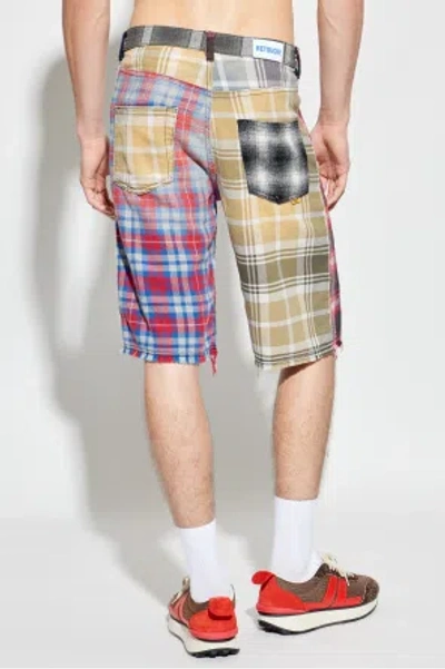 Gallery Dept. Check Shorts In Multi