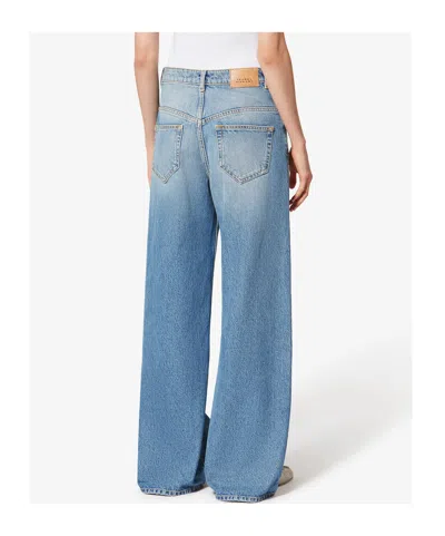 Isabel Marant Lemony Denim Jeans In Blue