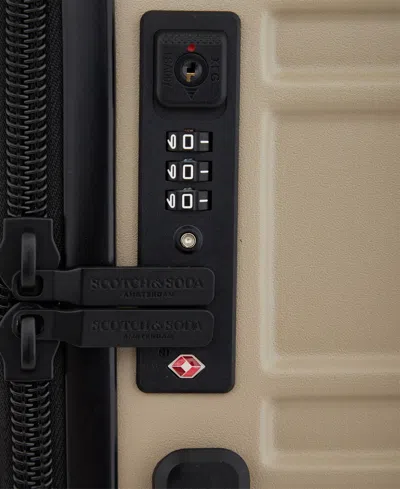 Scotch & Soda Rotterdam 3-pc. Hardside Luggage Set In Nude