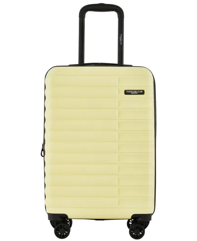 Travelers Club Providence 3-piece Expandable Hardside Luggage Set In Yellow
