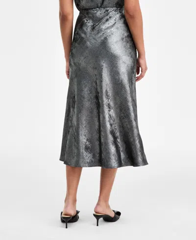 On 34th Metallic Midi Slip Skirt, Macy's Exclusive In Metallic