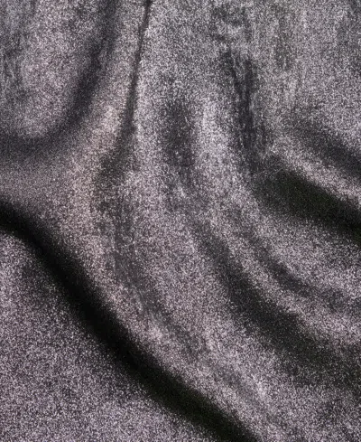 On 34th Juniors' Metallic V-neck Camisole Top, Macy's Exclusive In Silver