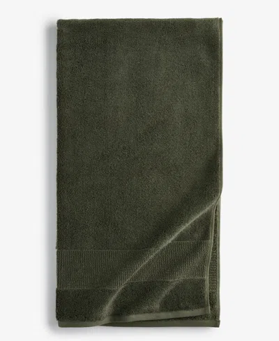 Oake Organic Cotton Bath Towel, 30" X 56", Exclusively At Macy's In Green