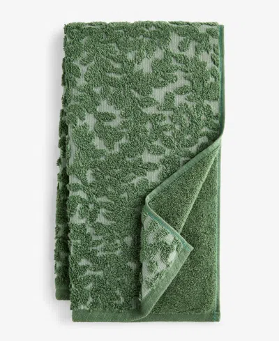 Charter Club Signature Boxwood Hand Towel, 20" X 30", Exclusively At Macy's In Green