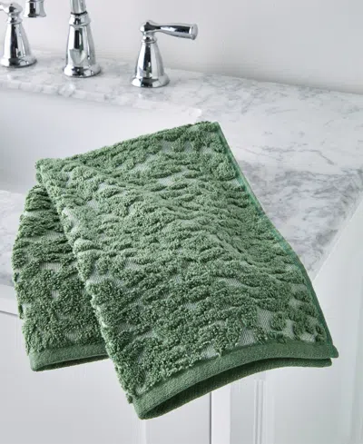 Charter Club Signature Boxwood Hand Towel, 20" X 30", Exclusively At Macy's In Green