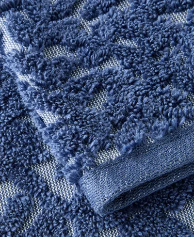 Charter Club Signature Boxwood Hand Towel, 20" X 30", Exclusively At Macy's In Blue
